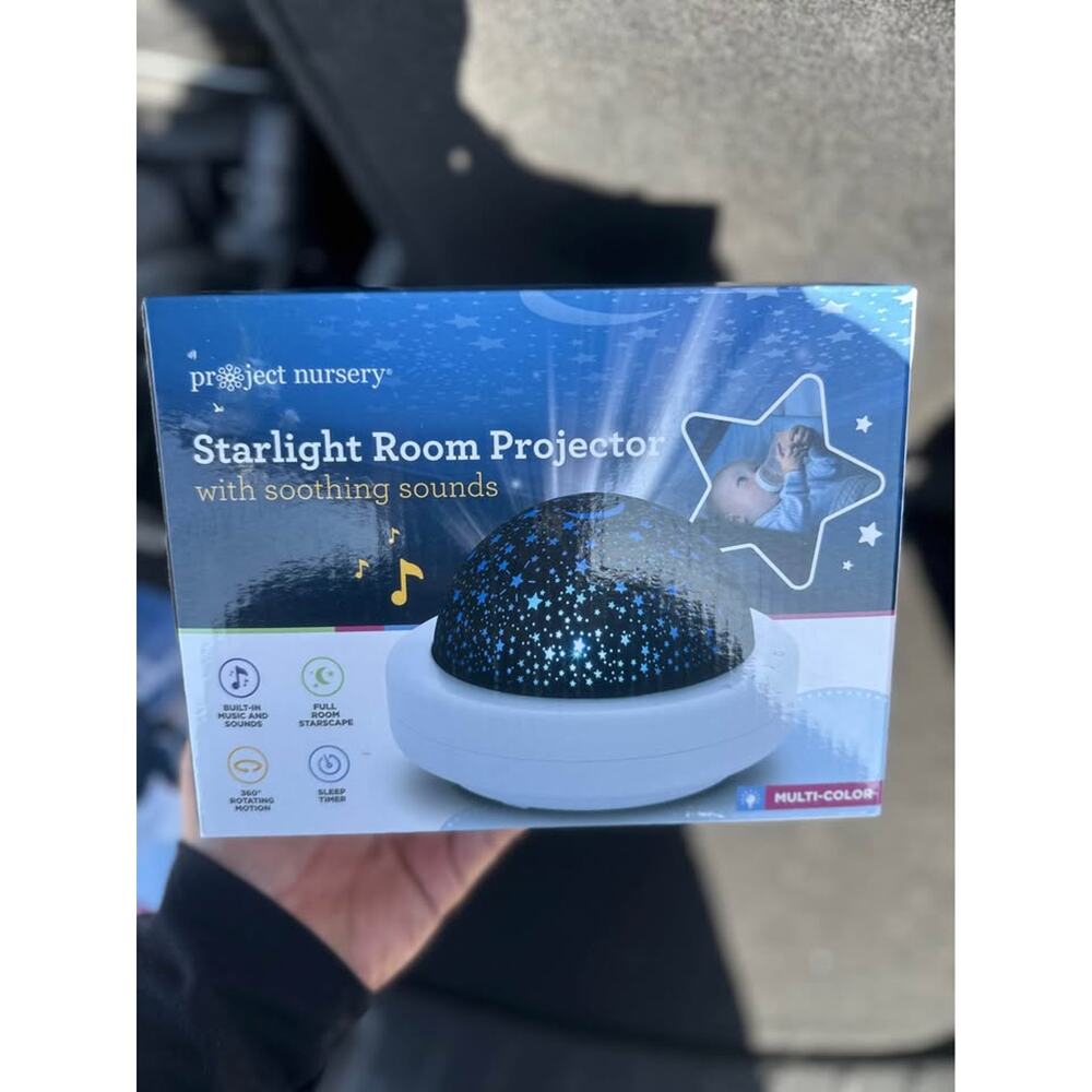 New starlight Baby light up projector with music